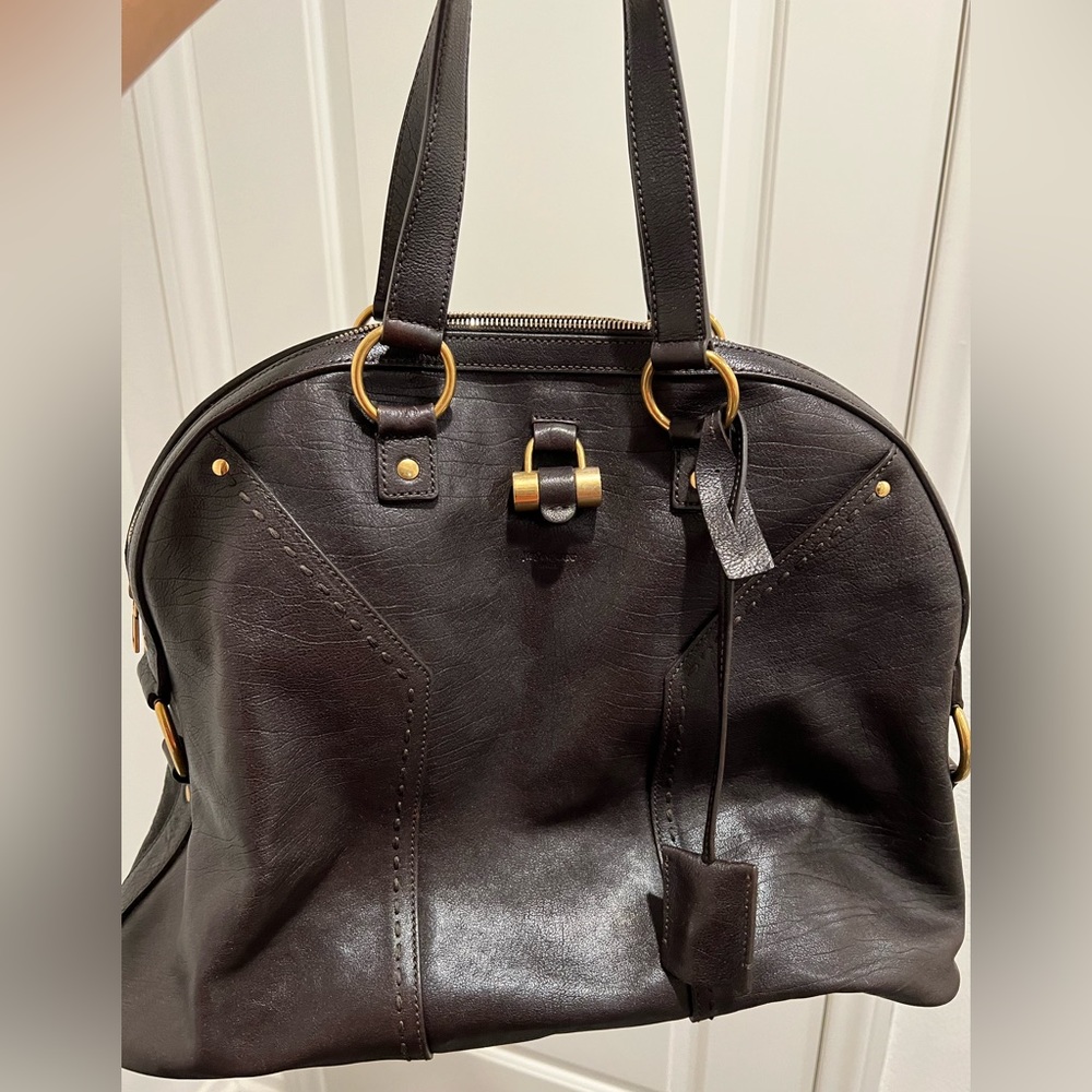 YSL - Muse Tote - Large - Brown